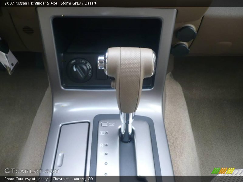 Storm Gray / Desert 2007 Nissan Pathfinder S 4x4