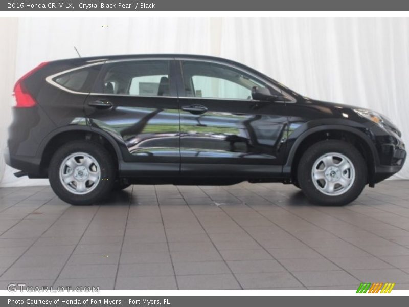 Crystal Black Pearl / Black 2016 Honda CR-V LX