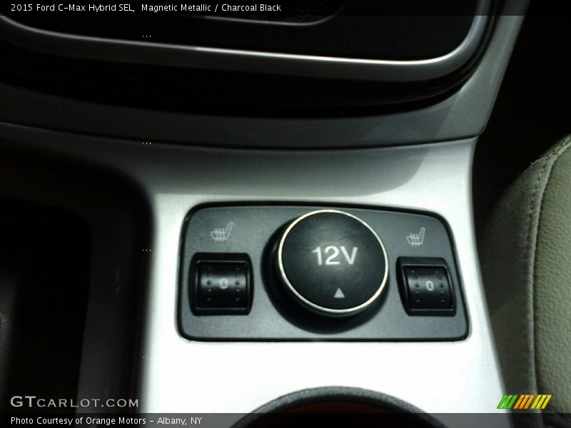 Magnetic Metallic / Charcoal Black 2015 Ford C-Max Hybrid SEL
