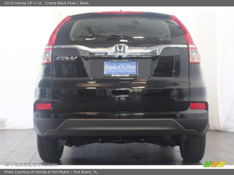 Crystal Black Pearl / Black 2016 Honda CR-V LX