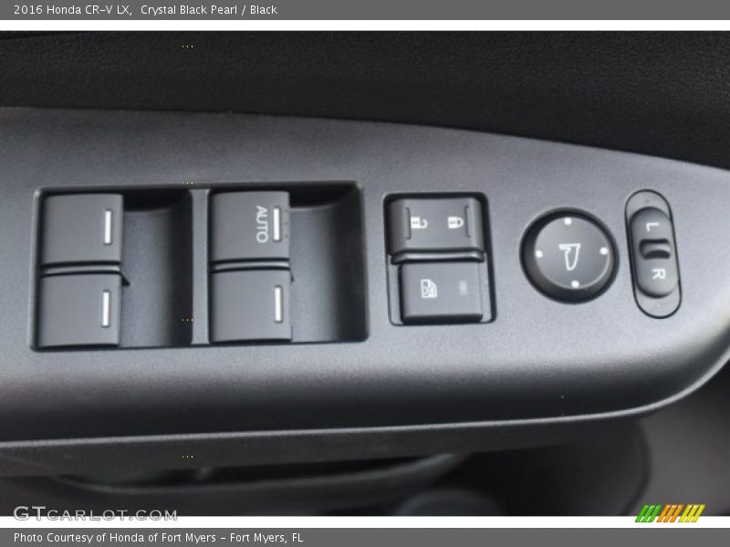 Crystal Black Pearl / Black 2016 Honda CR-V LX