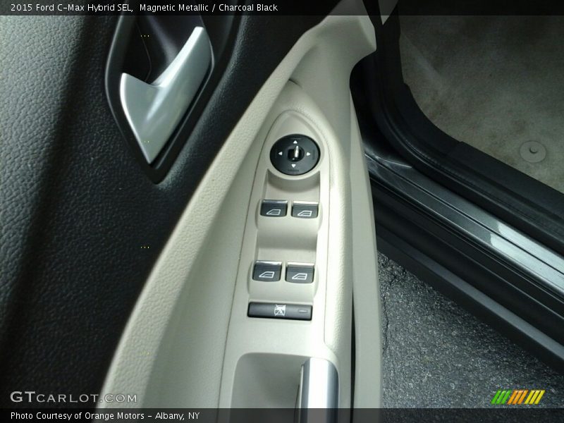 Magnetic Metallic / Charcoal Black 2015 Ford C-Max Hybrid SEL