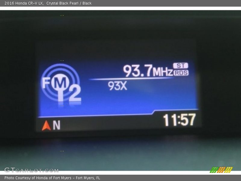 Crystal Black Pearl / Black 2016 Honda CR-V LX