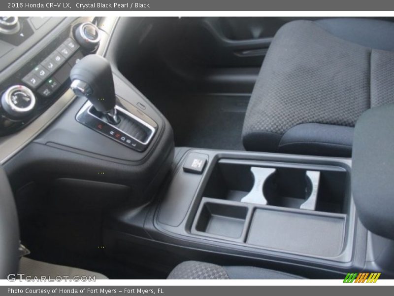 Crystal Black Pearl / Black 2016 Honda CR-V LX