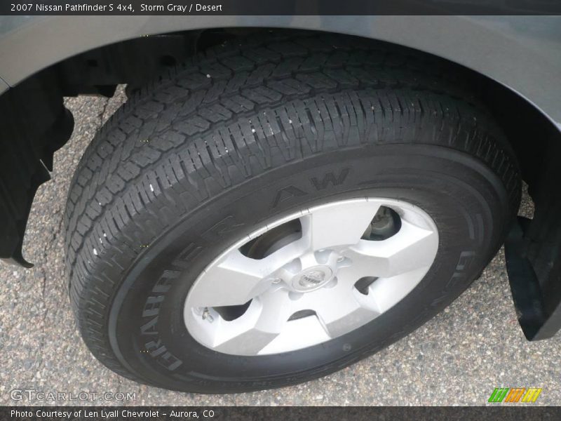 Storm Gray / Desert 2007 Nissan Pathfinder S 4x4