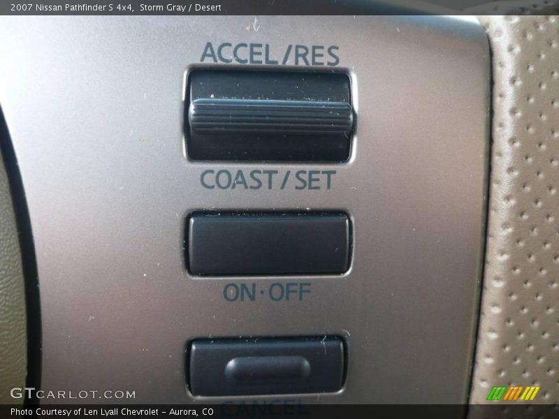 Storm Gray / Desert 2007 Nissan Pathfinder S 4x4