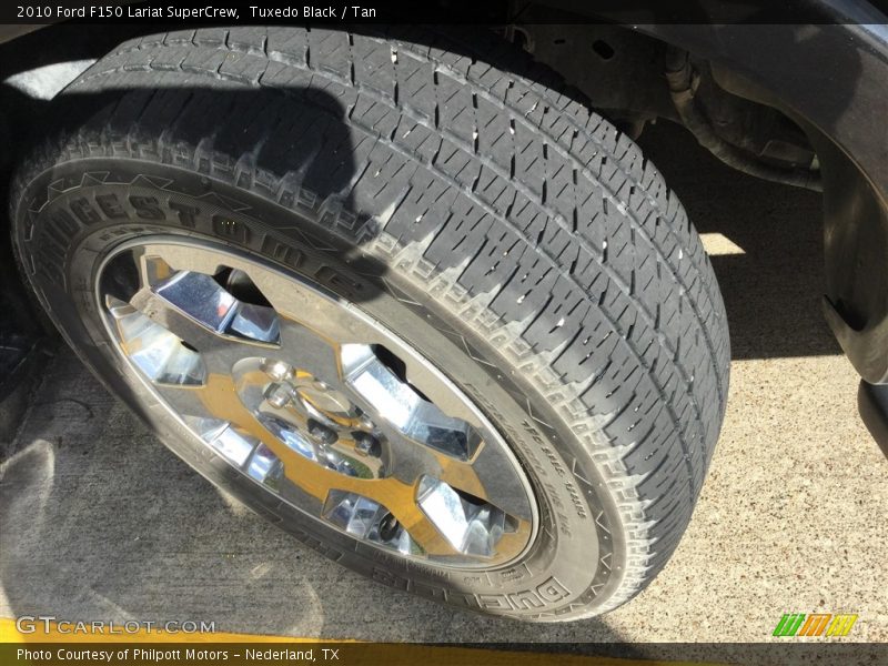 Tuxedo Black / Tan 2010 Ford F150 Lariat SuperCrew