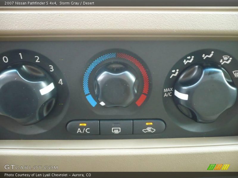 Storm Gray / Desert 2007 Nissan Pathfinder S 4x4