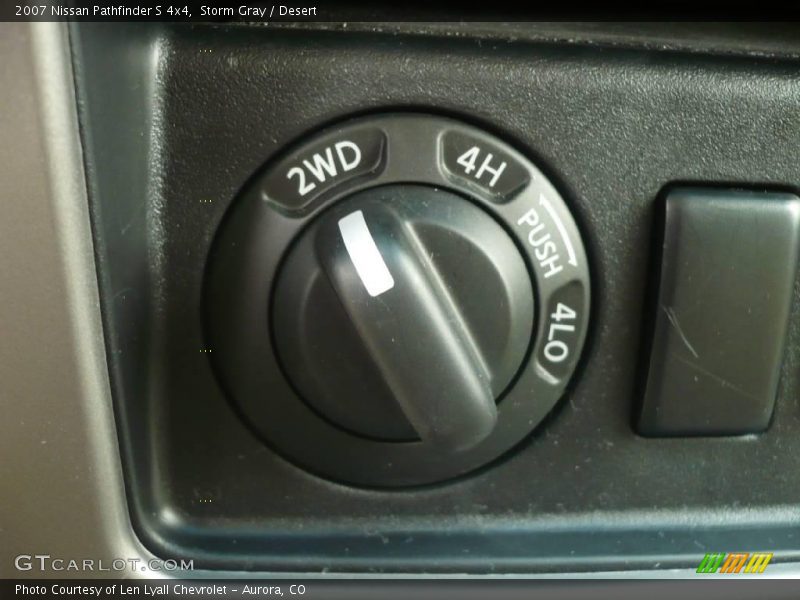 Storm Gray / Desert 2007 Nissan Pathfinder S 4x4