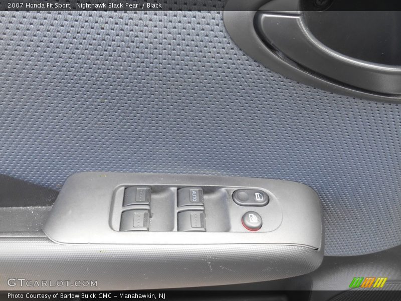 Nighthawk Black Pearl / Black 2007 Honda Fit Sport