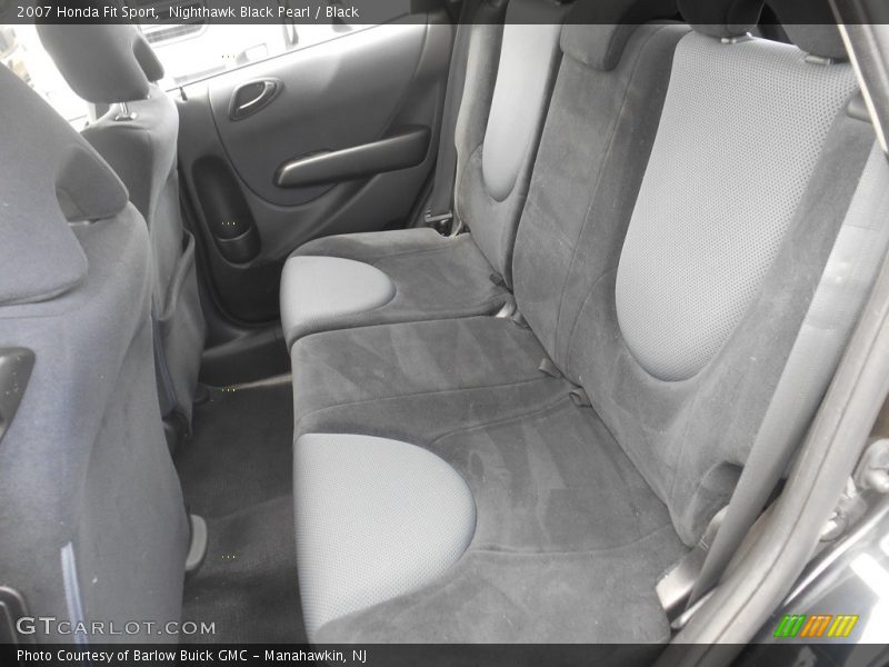 Nighthawk Black Pearl / Black 2007 Honda Fit Sport