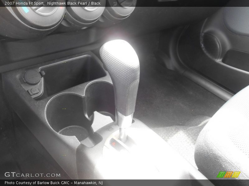 Nighthawk Black Pearl / Black 2007 Honda Fit Sport