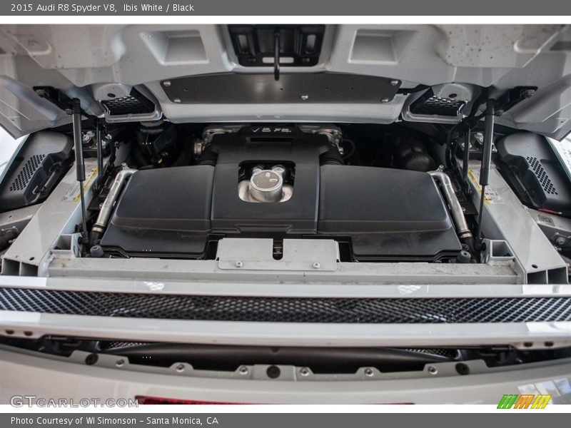  2015 R8 Spyder V8 Engine - 4.2 Liter FSI DOHC 32-Valve VVT V8