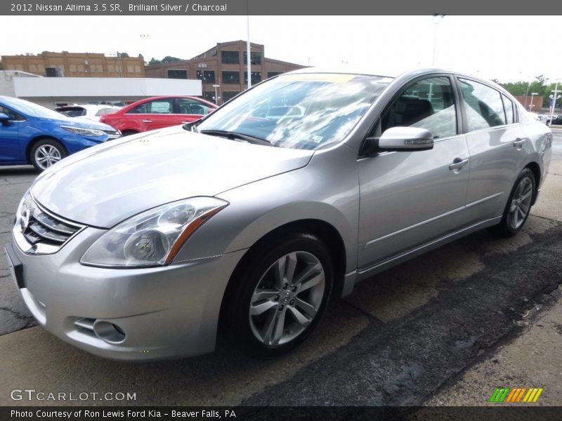 Brilliant Silver / Charcoal 2012 Nissan Altima 3.5 SR