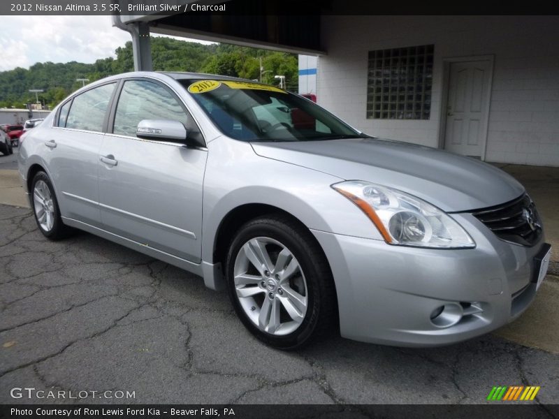 Brilliant Silver / Charcoal 2012 Nissan Altima 3.5 SR