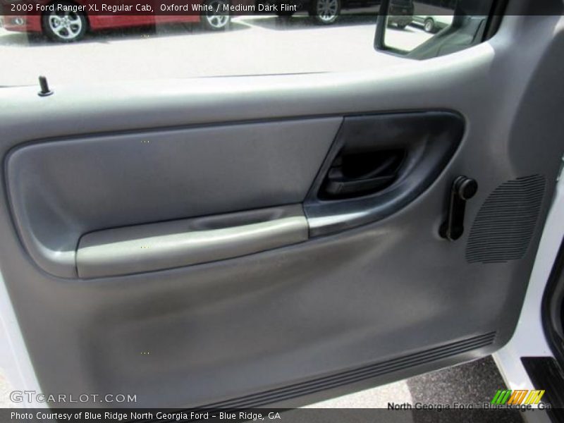 Oxford White / Medium Dark Flint 2009 Ford Ranger XL Regular Cab