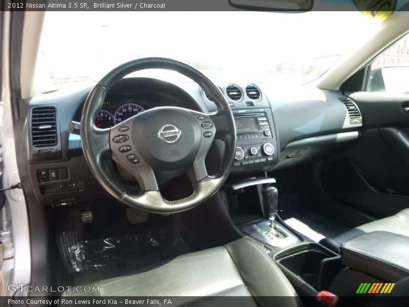 Brilliant Silver / Charcoal 2012 Nissan Altima 3.5 SR