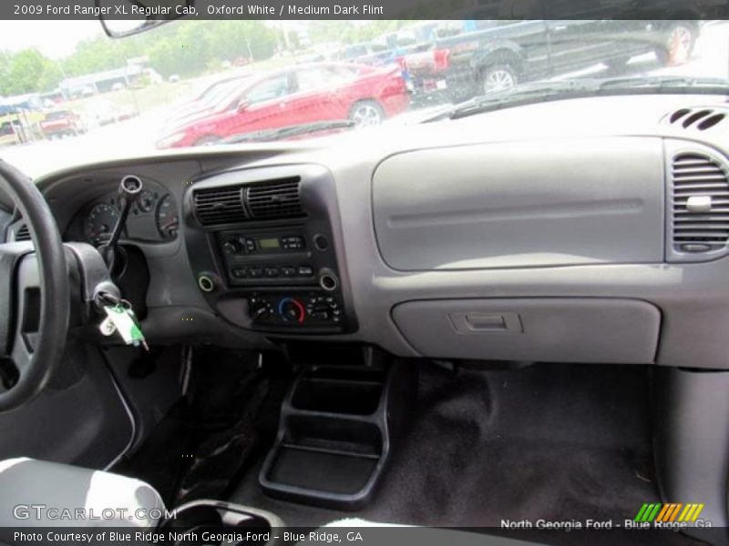 Oxford White / Medium Dark Flint 2009 Ford Ranger XL Regular Cab