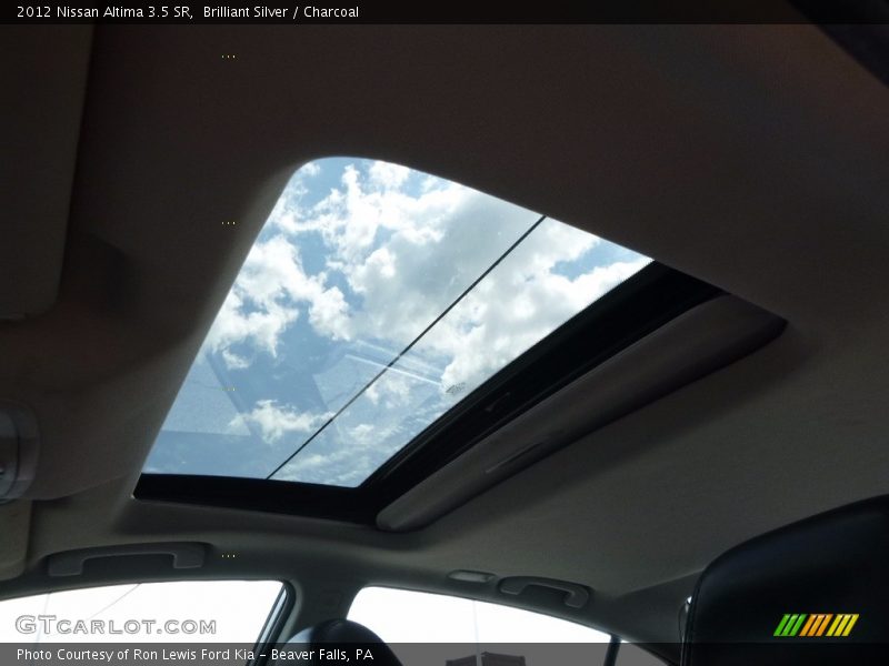 Brilliant Silver / Charcoal 2012 Nissan Altima 3.5 SR