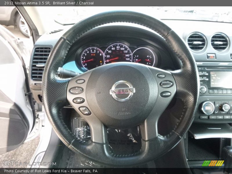 Brilliant Silver / Charcoal 2012 Nissan Altima 3.5 SR