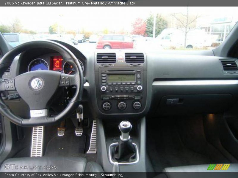 Platinum Grey Metallic / Anthracite Black 2006 Volkswagen Jetta GLI Sedan