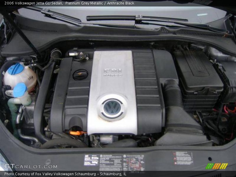 Platinum Grey Metallic / Anthracite Black 2006 Volkswagen Jetta GLI Sedan