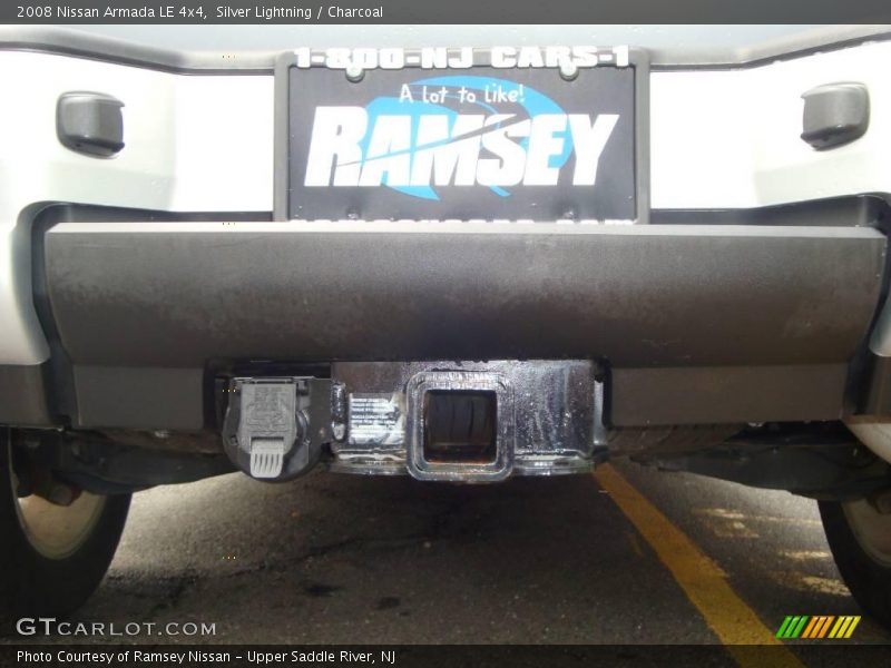 Silver Lightning / Charcoal 2008 Nissan Armada LE 4x4