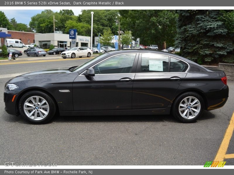 Dark Graphite Metallic / Black 2016 BMW 5 Series 528i xDrive Sedan