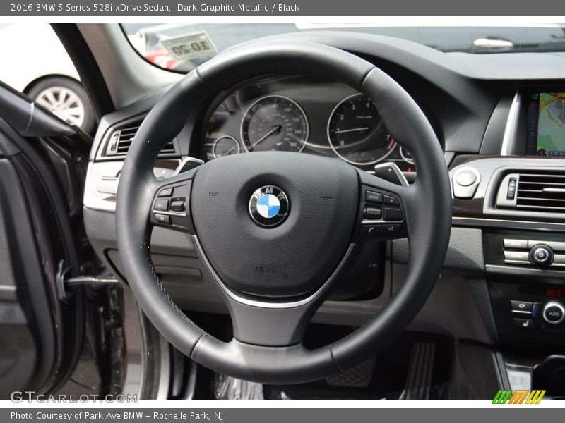 Dark Graphite Metallic / Black 2016 BMW 5 Series 528i xDrive Sedan