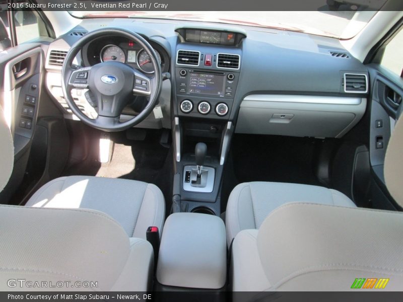 Venetian Red Pearl / Gray 2016 Subaru Forester 2.5i