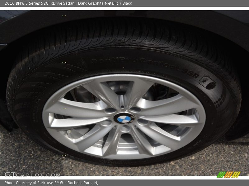 Dark Graphite Metallic / Black 2016 BMW 5 Series 528i xDrive Sedan