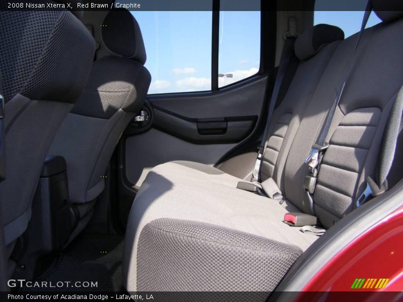 Red Brawn / Graphite 2008 Nissan Xterra X