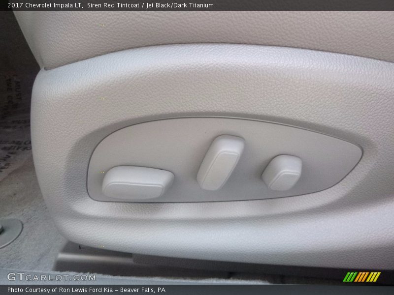 Siren Red Tintcoat / Jet Black/Dark Titanium 2017 Chevrolet Impala LT