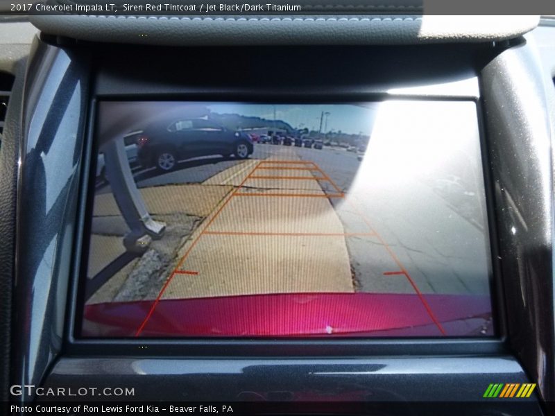 Siren Red Tintcoat / Jet Black/Dark Titanium 2017 Chevrolet Impala LT