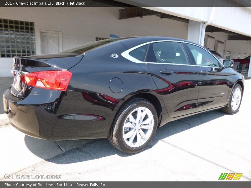 Black / Jet Black 2017 Chevrolet Impala LT