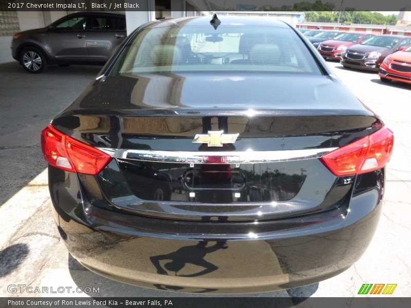 Black / Jet Black 2017 Chevrolet Impala LT