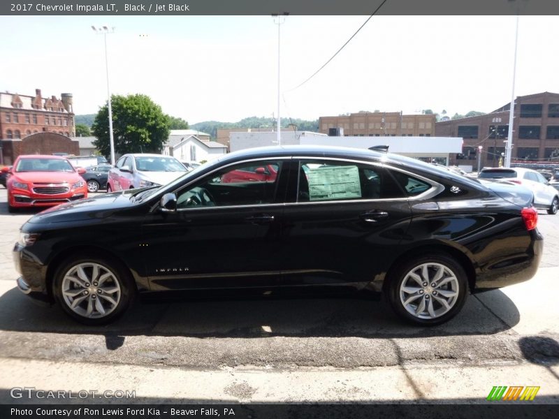 Black / Jet Black 2017 Chevrolet Impala LT