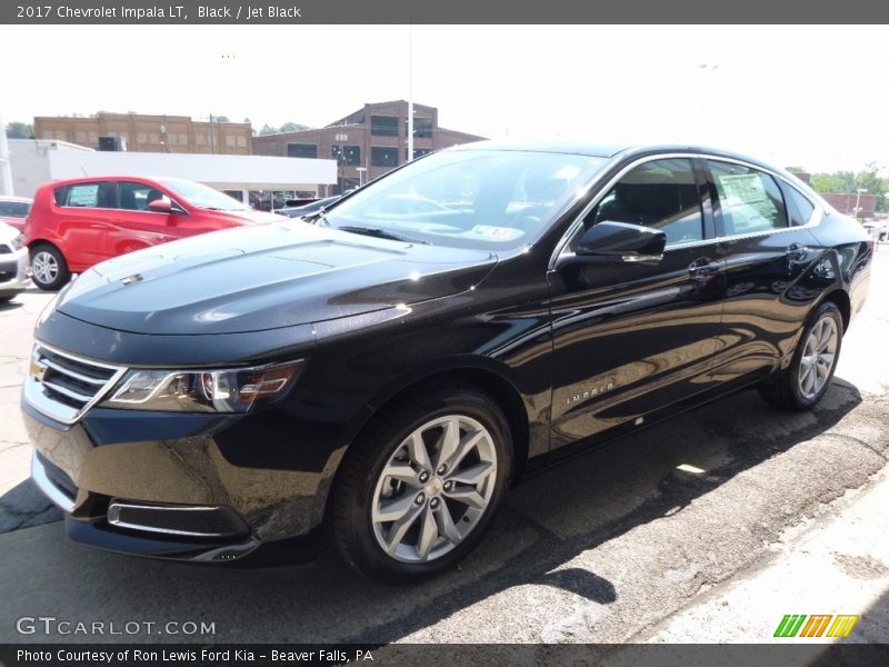 Black / Jet Black 2017 Chevrolet Impala LT