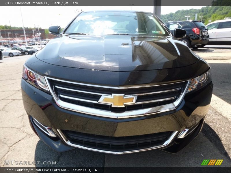 Black / Jet Black 2017 Chevrolet Impala LT