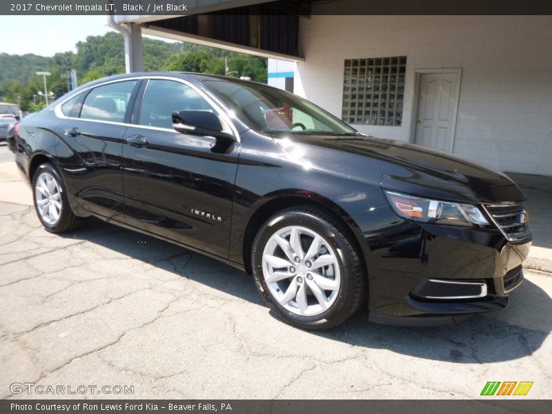 Black / Jet Black 2017 Chevrolet Impala LT