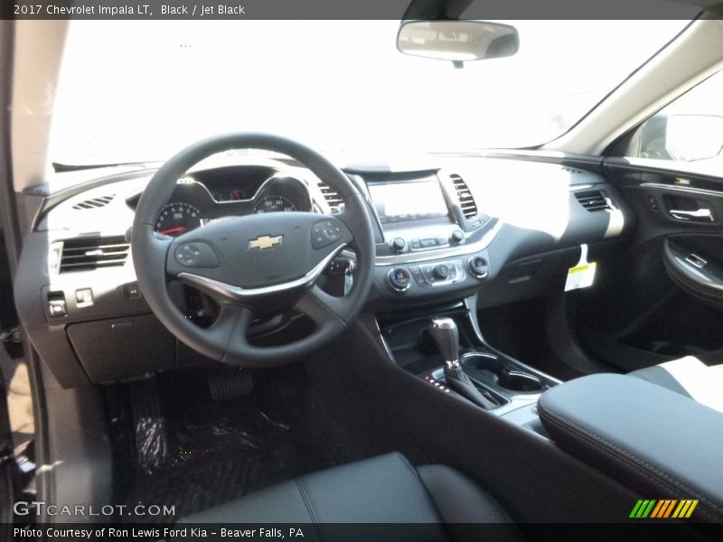 Black / Jet Black 2017 Chevrolet Impala LT