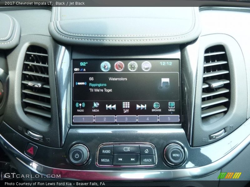 Black / Jet Black 2017 Chevrolet Impala LT
