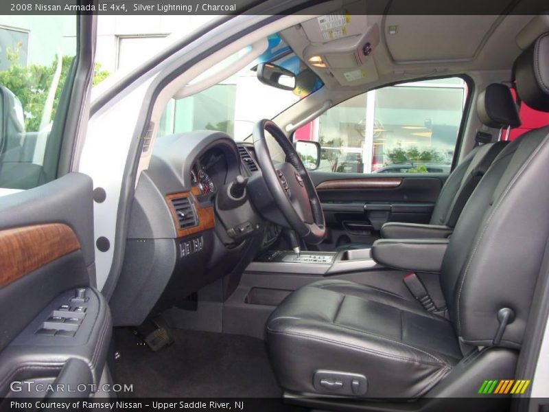 Silver Lightning / Charcoal 2008 Nissan Armada LE 4x4