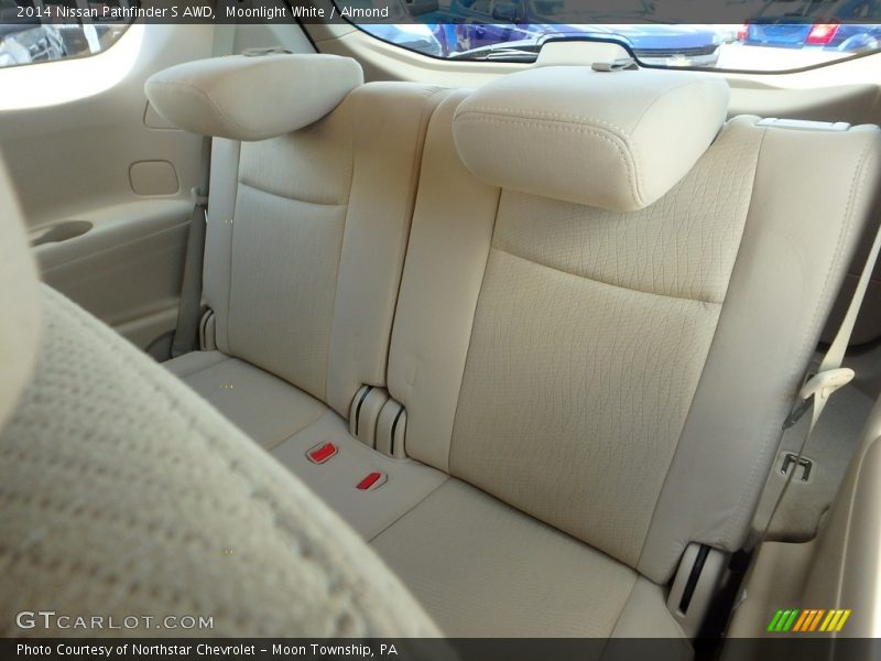 Moonlight White / Almond 2014 Nissan Pathfinder S AWD