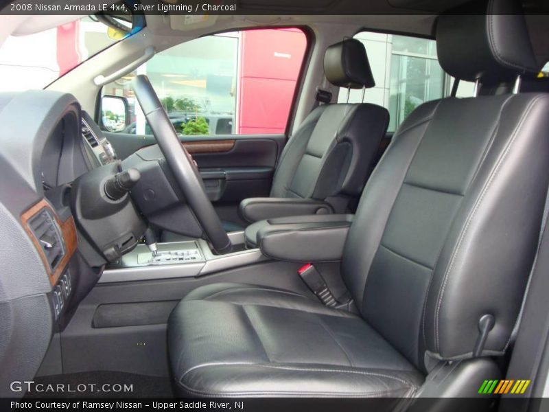 Silver Lightning / Charcoal 2008 Nissan Armada LE 4x4