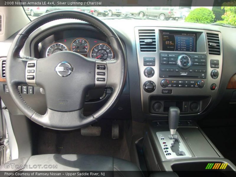 Silver Lightning / Charcoal 2008 Nissan Armada LE 4x4