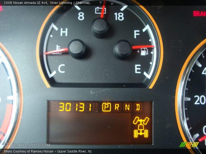 Silver Lightning / Charcoal 2008 Nissan Armada LE 4x4