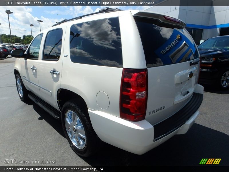 White Diamond Tricoat / Light Cashmere/Dark Cashmere 2010 Chevrolet Tahoe LTZ 4x4