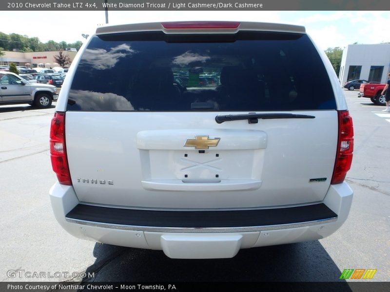 White Diamond Tricoat / Light Cashmere/Dark Cashmere 2010 Chevrolet Tahoe LTZ 4x4