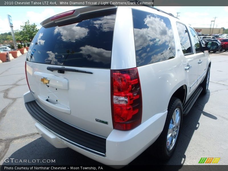 White Diamond Tricoat / Light Cashmere/Dark Cashmere 2010 Chevrolet Tahoe LTZ 4x4